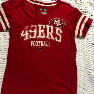 49ers football tee